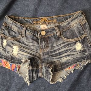 Jean shorts